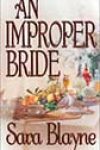 An Improper Bride by Sara Blayne